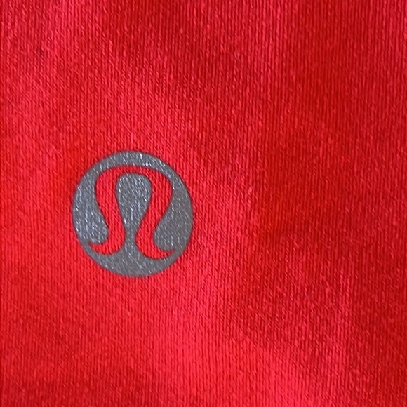 Lululemon Athletica Classic Orange high rise wide leg cropped yoga pants Size4-6 - Picture 6 of 15